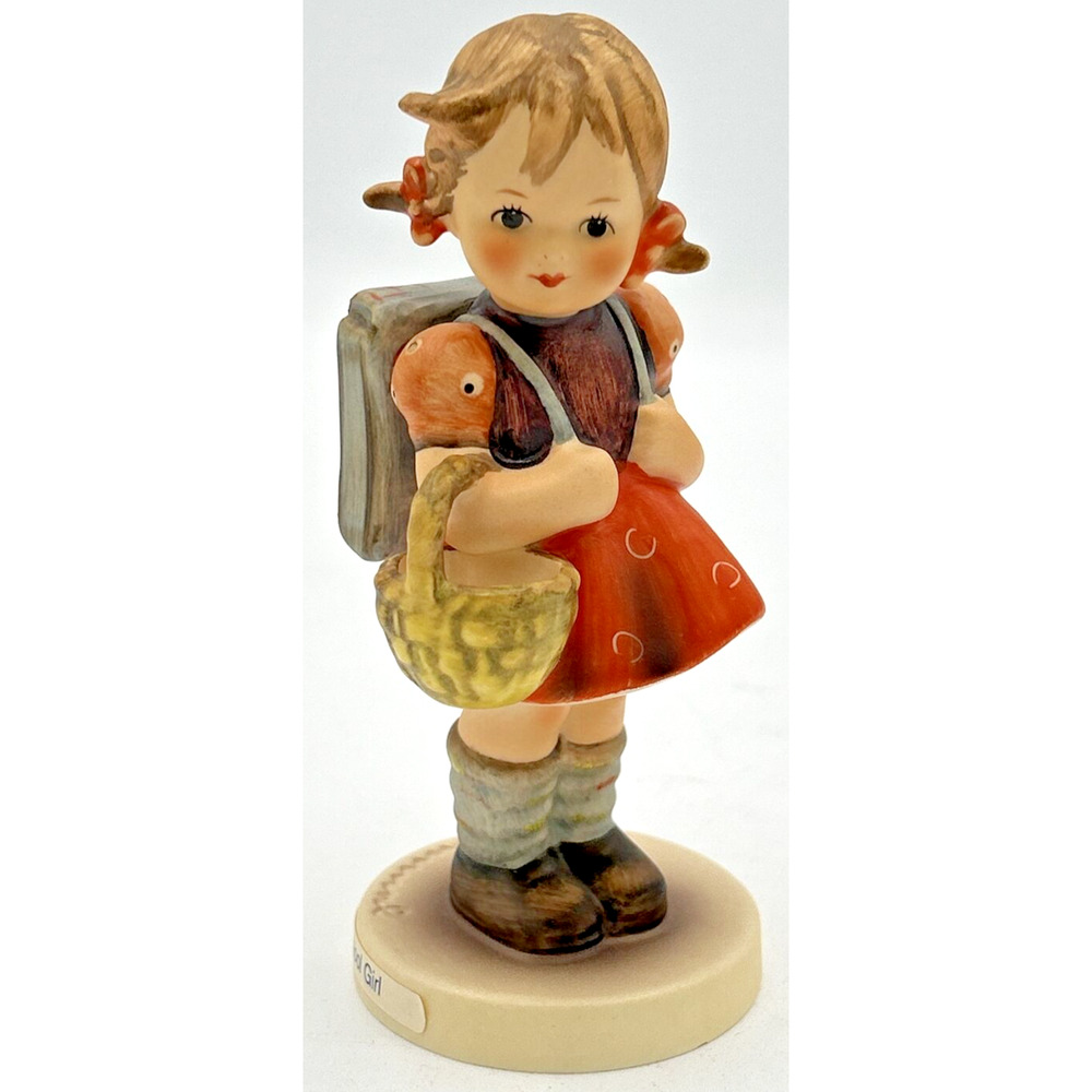 Vintage Goebel Hummel School Girl 4.75" Figurine No Bos SKU PB208‎